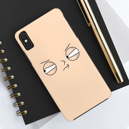 Family Guy Stewie Suspicious Eyes Look Tough Phone Case | Cartoons