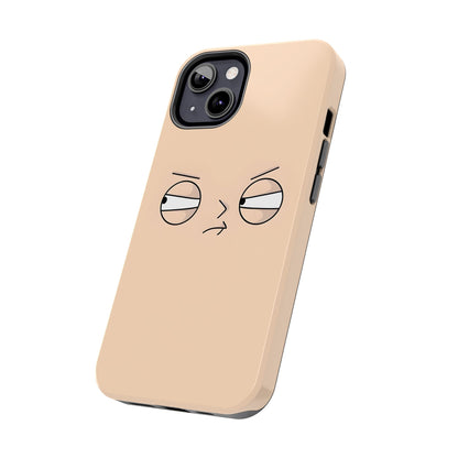 Family Guy Stewie Suspicious Eyes Look Tough Phone Case | Cartoons