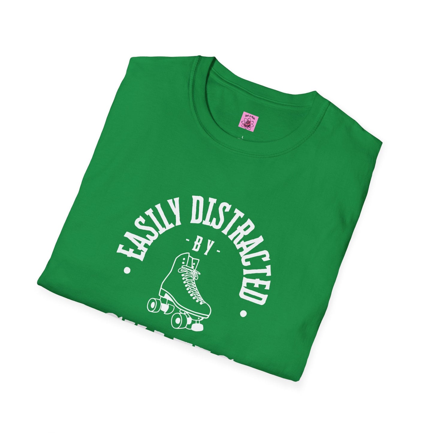 Easily Distracted by Skates Unisex T-Shirt