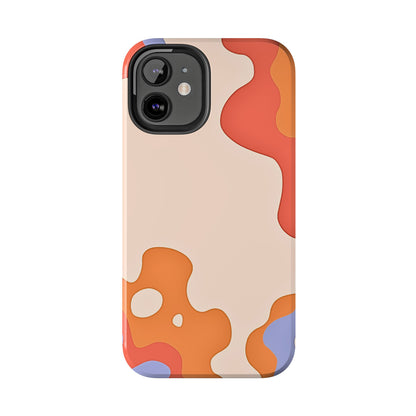Funda resistente para teléfono con diseño de pastel líquido de verano | Estética