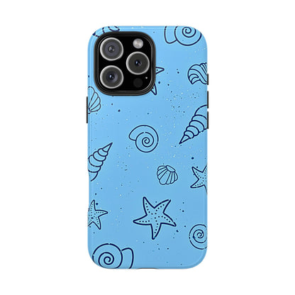 Funda resistente para teléfono Shells azul claro | Estética