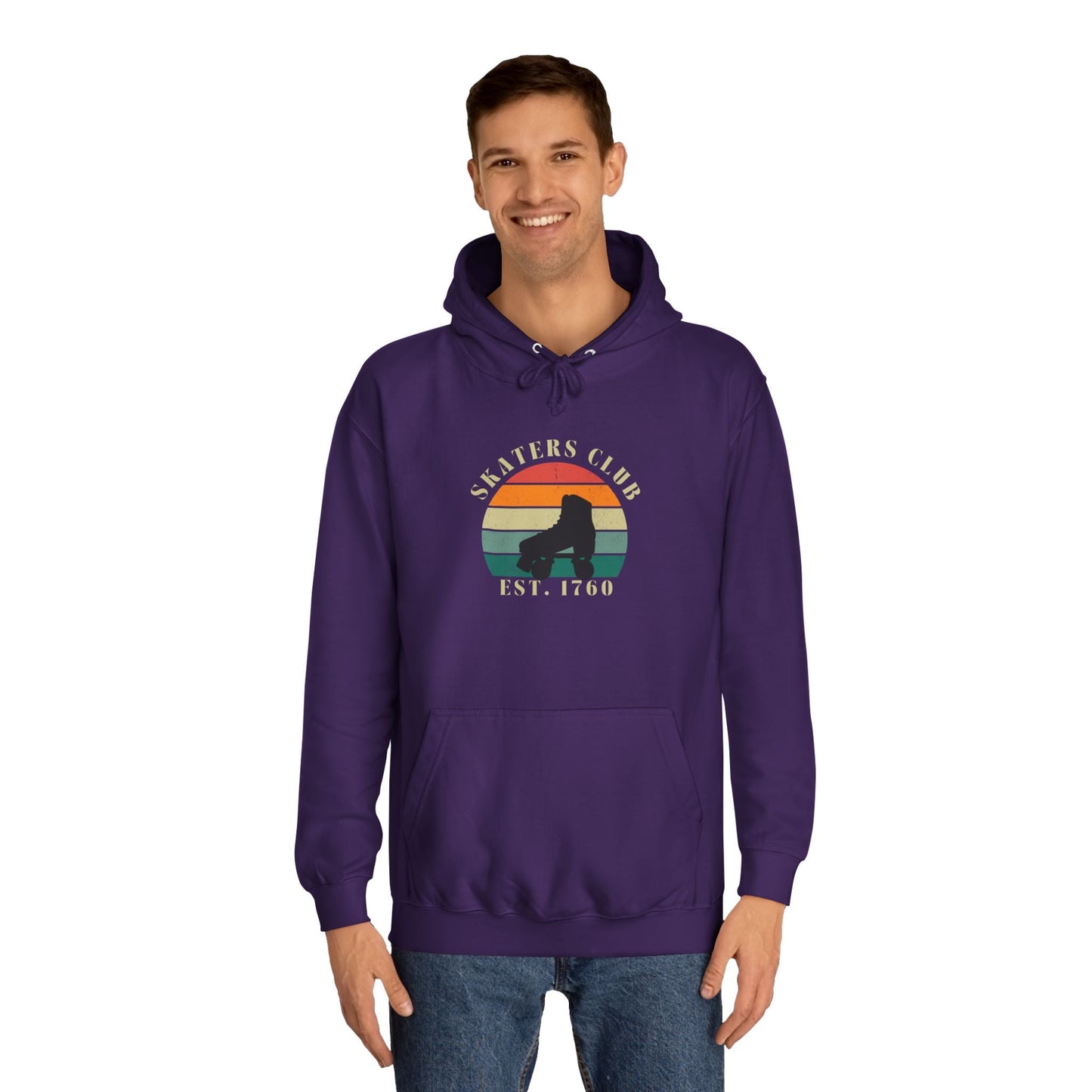 Retro Skaters Club Unisex Hoodie