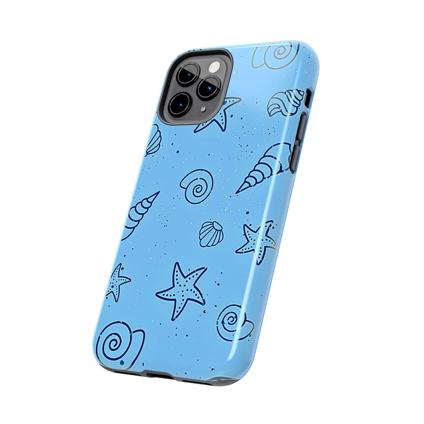 Funda resistente para teléfono Shells azul claro | Estética