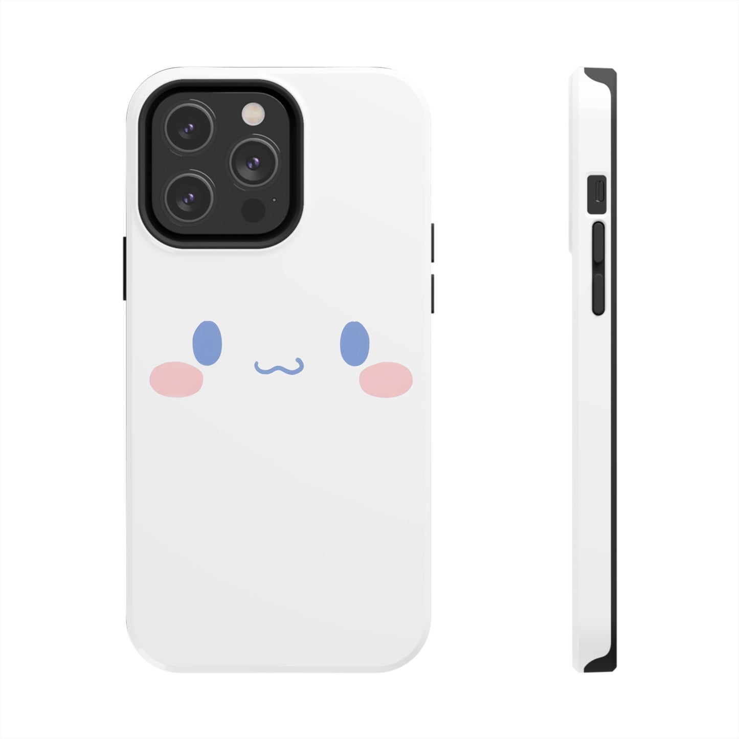 Sanrio Cinnamoroll Cute Face Pastel Kawaii Minimal Tough Phone Case | Cartoons