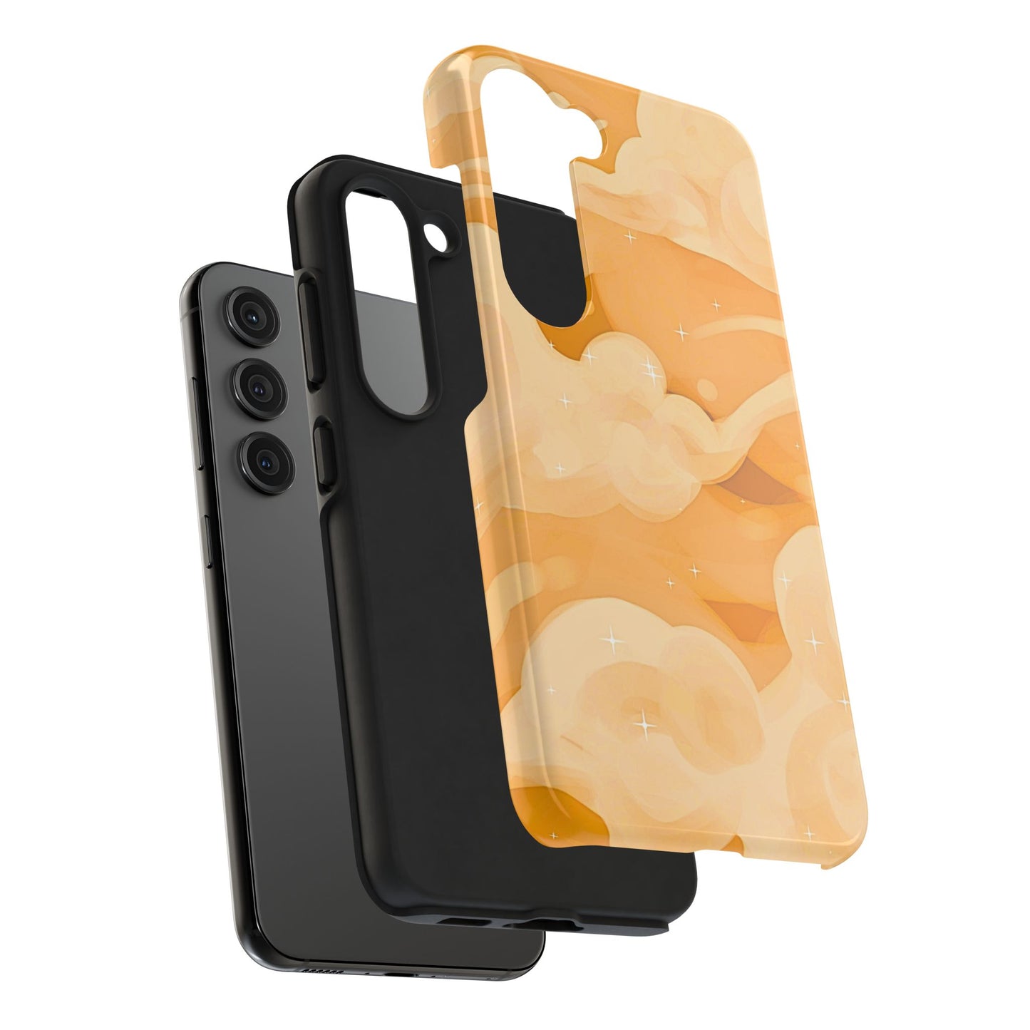 Colored Clouds Style Tough Phone Case | Aesthetic