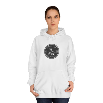 Black Round Skaters Club Unisex Hoodie