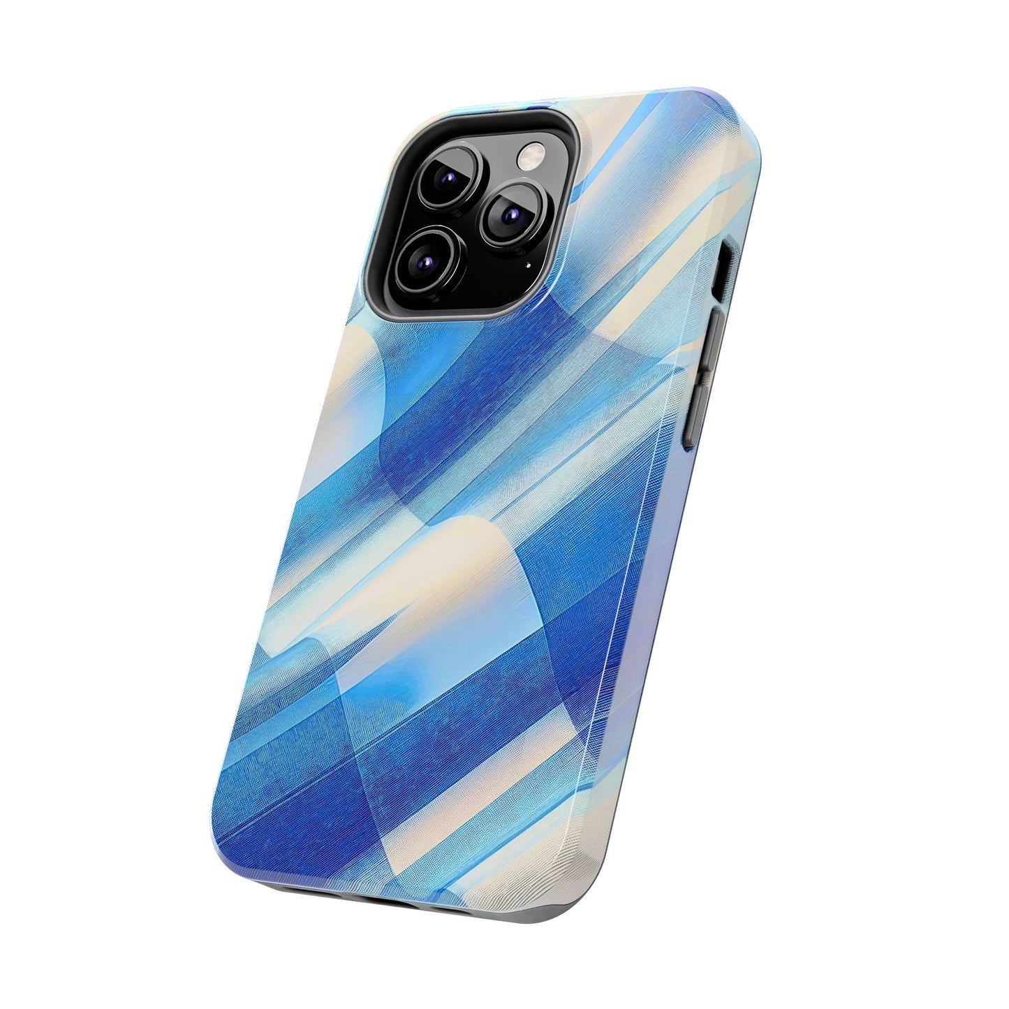 Pastel Plaid Pattern Clean Tough Phone Case | Aesthetic