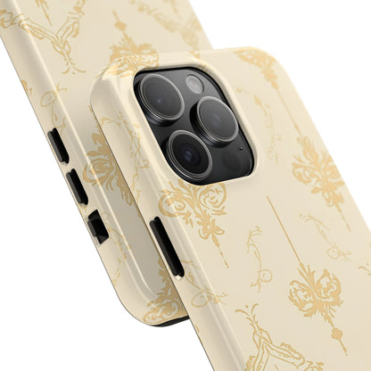 Vintage Classic Ornament Pattern Tough Phone Case | Aesthetic