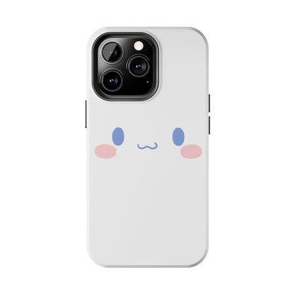 Sanrio Cinnamoroll Cute Face Pastel Kawaii Minimal Tough Phone Case | Cartoons