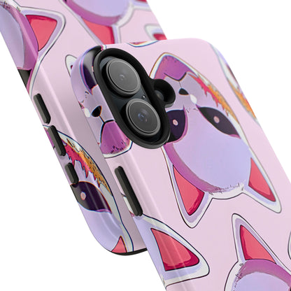 Sabito Fox Mask Pattern Tough Phone Case | Anime - Demon Slayer
