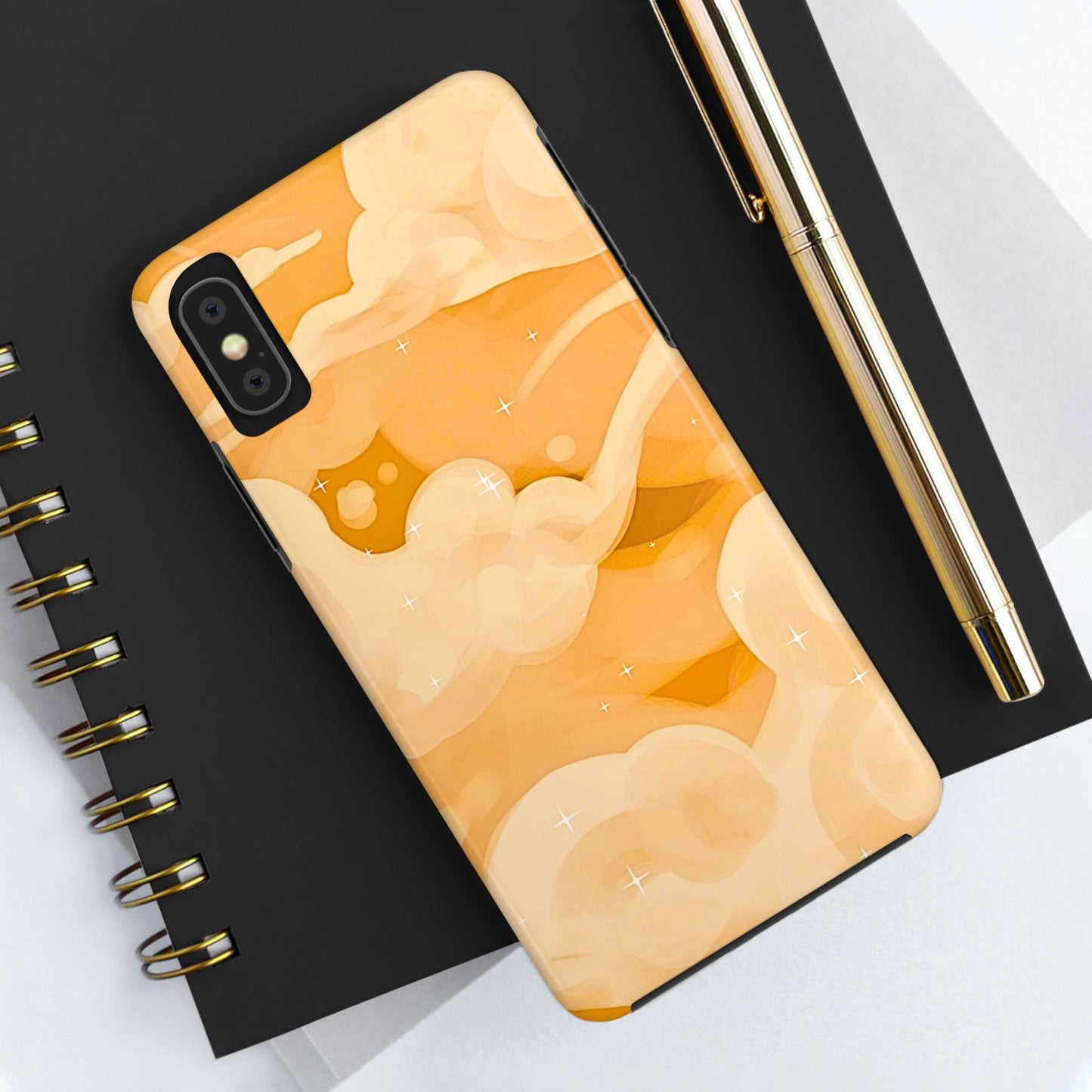 Colored Clouds Style Tough Phone Case | Aesthetic
