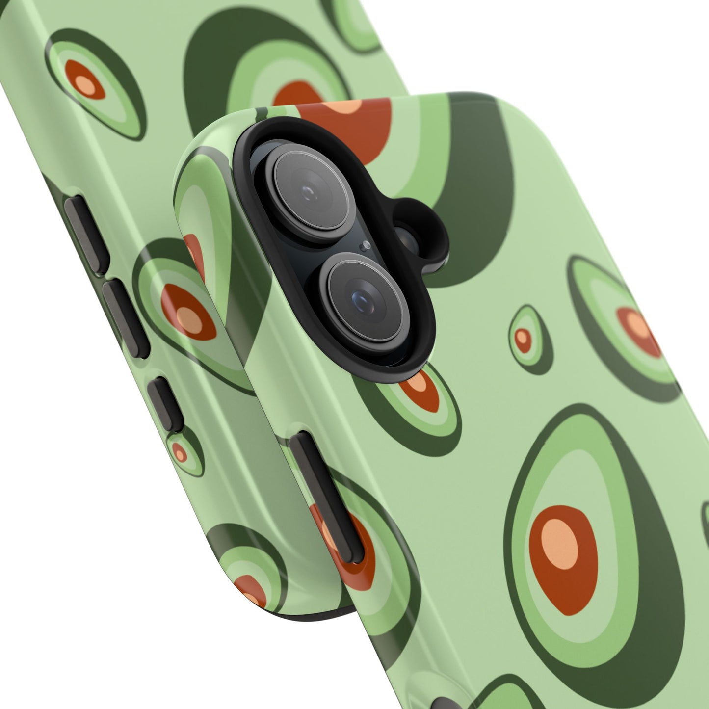 Trendy Avocado Pattern Green Aesthetic Minimal Fruit Phone Case | Food