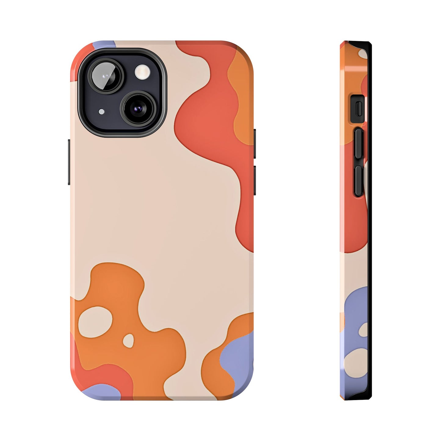 Funda resistente para teléfono con diseño de pastel líquido de verano | Estética