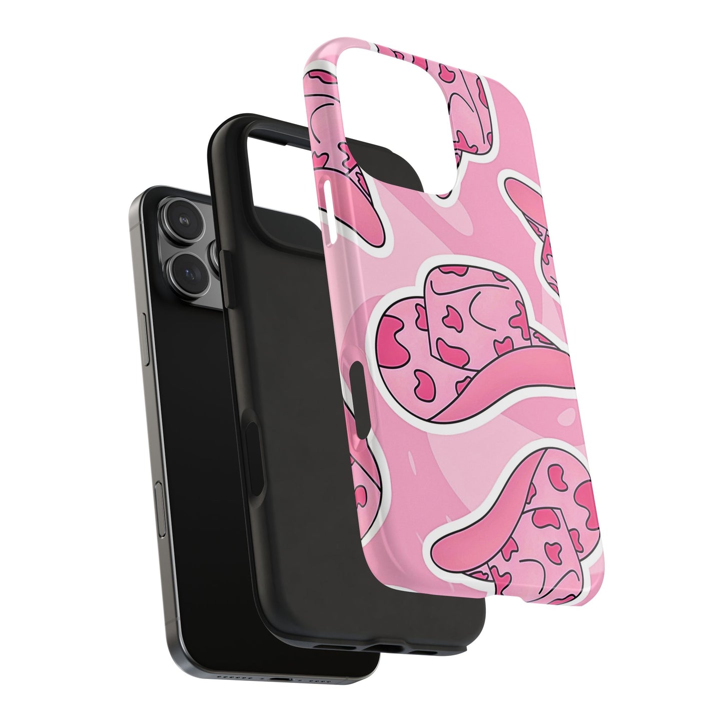 Pink Cowboy Hat Preppy Tough Phone Case | Aesthetic