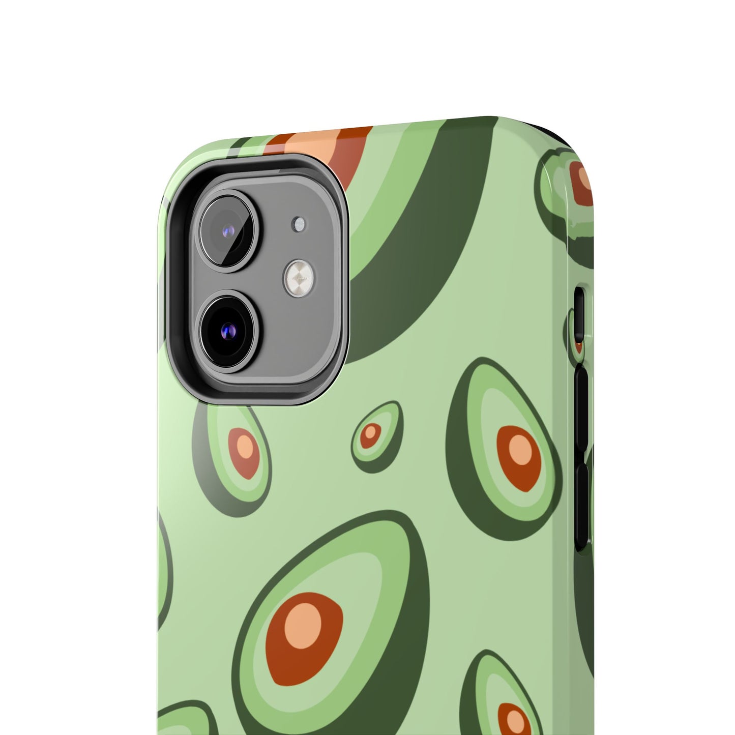 Trendy Avocado Pattern Green Aesthetic Minimal Fruit Phone Case | Food