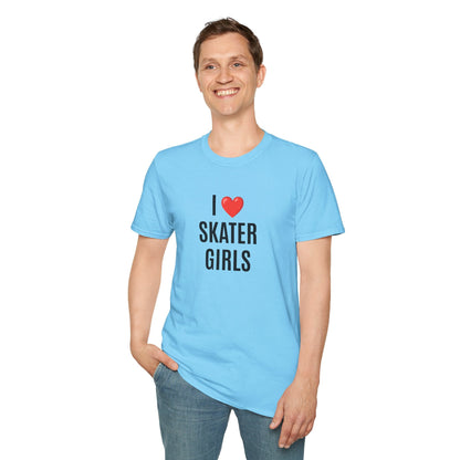 I Love Skater Girls T-Shirt