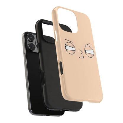 Family Guy Stewie Suspicious Eyes Look Tough Phone Case | Cartoons