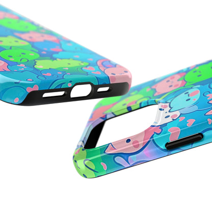 Cute Colorful Cats Pattern Style Tough Phone Case | Animals