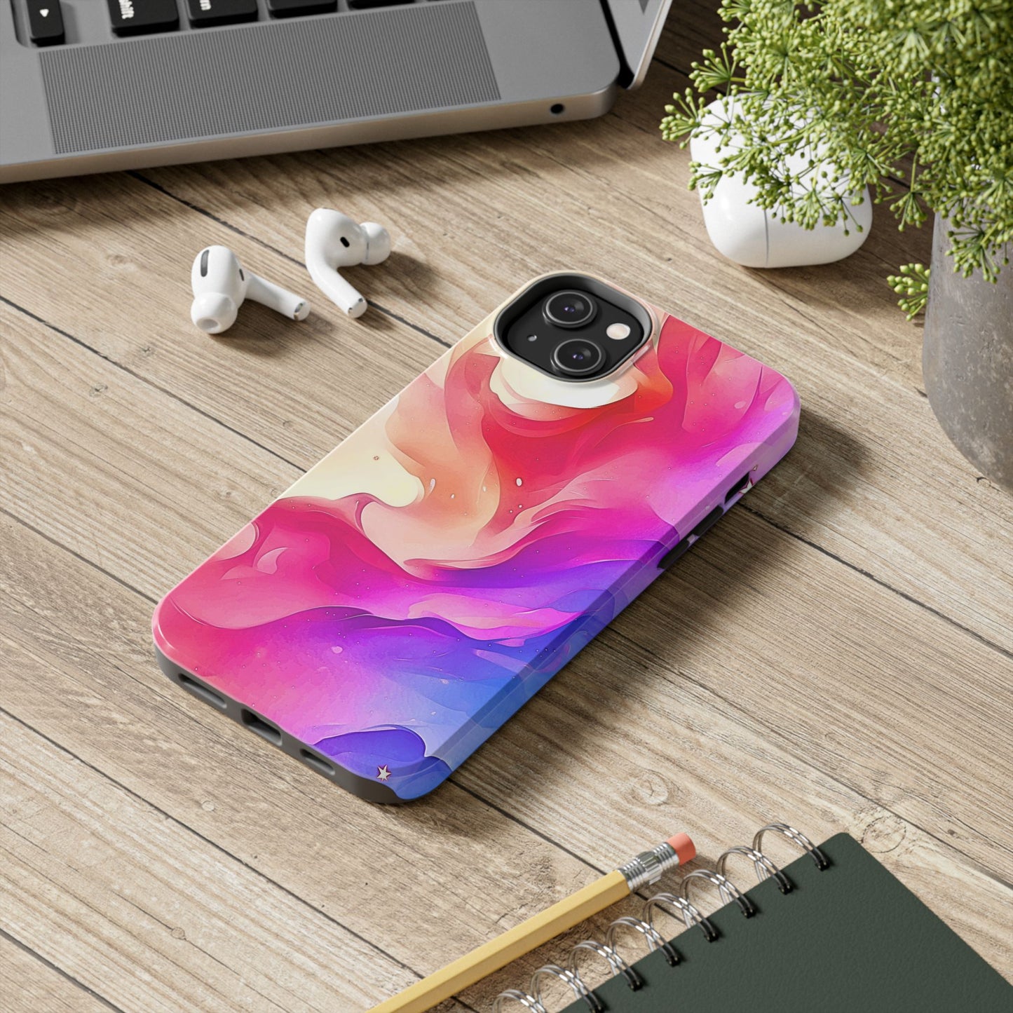 Soft Pastel Gradient Tough Phone Case | Aesthetic