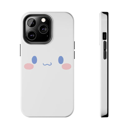 Sanrio Cinnamoroll Cute Face Pastel Kawaii Minimal Tough Phone Case | Cartoons