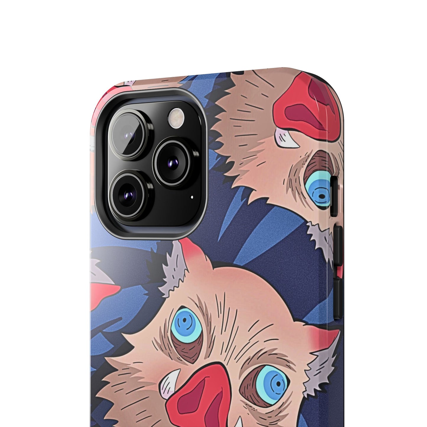 Inosuke Hashibira Head Pattern Tough Phone Case | Anime - Demon Slayer
