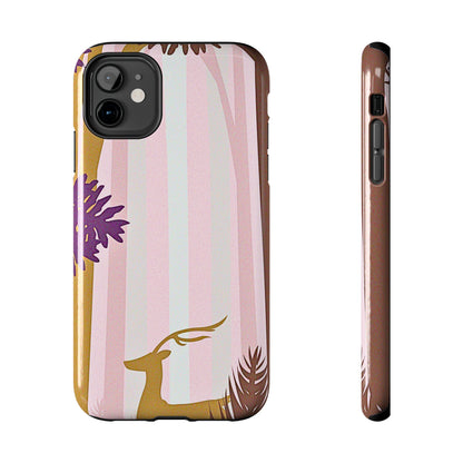 Abstract Forest Tough Phone Case | Aesthetic