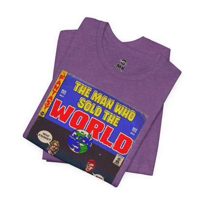 Bowie & Cobain - The Man Who Sold the World - Unisex Jersey Short Sleeve Tee