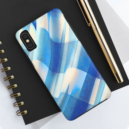 Pastel Plaid Pattern Clean Tough Phone Case | Aesthetic