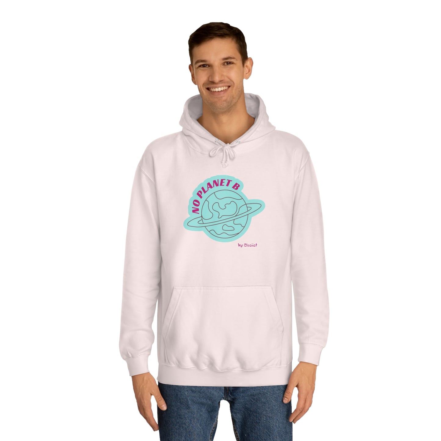 Unisex Hoodie - No Planet B by Closiist