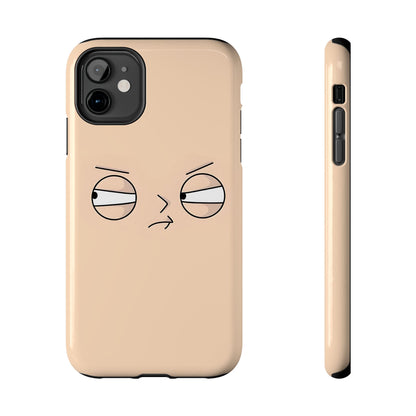 Family Guy Stewie Suspicious Eyes Look Tough Phone Case | Cartoons