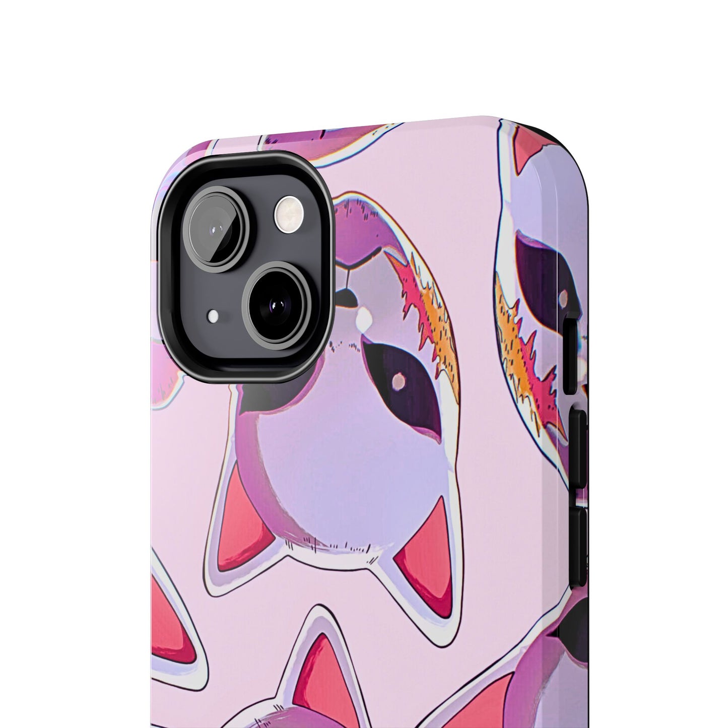 Sabito Fox Mask Pattern Tough Phone Case | Anime - Demon Slayer