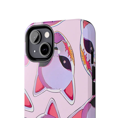 Sabito Fox Mask Pattern Tough Phone Case | Anime - Demon Slayer