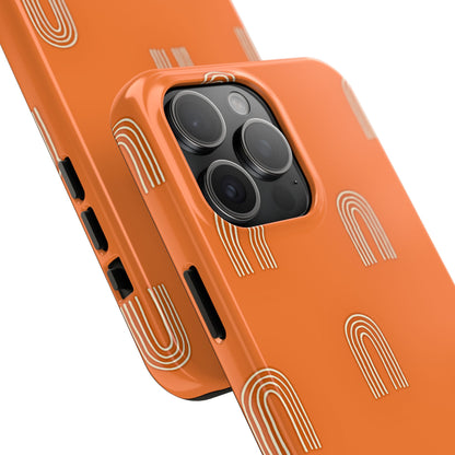 Arches Orange Tough Phone Case | Aesthetic