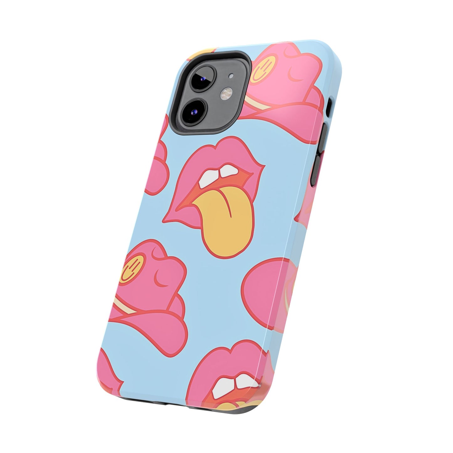 Funda resistente para teléfono con estampado de sombrero vaquero y labios sensuales (versión 1) | Estética