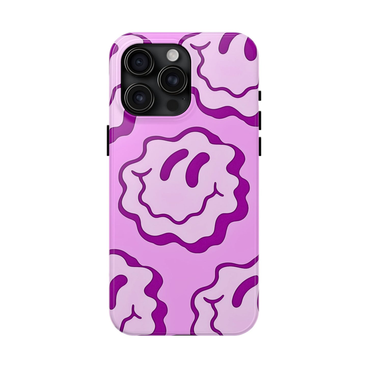 Waving Smile Preppy Pinky Tough Phone Case | Aesthetic