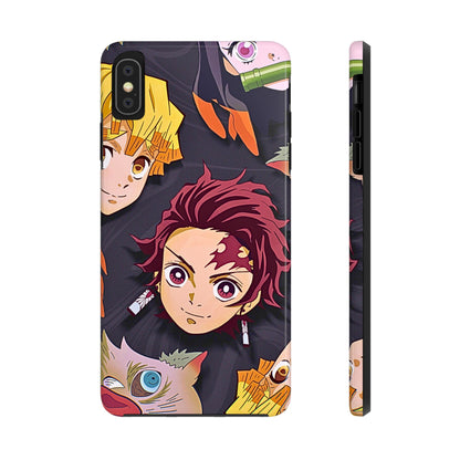 Demon Slayer Gang Tough Phone Case | Anime - Demon Slayer
