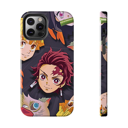 Demon Slayer Gang Tough Phone Case | Anime - Demon Slayer