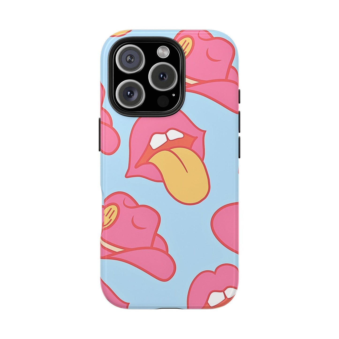 Funda resistente para teléfono con estampado de sombrero vaquero y labios sensuales (versión 1) | Estética