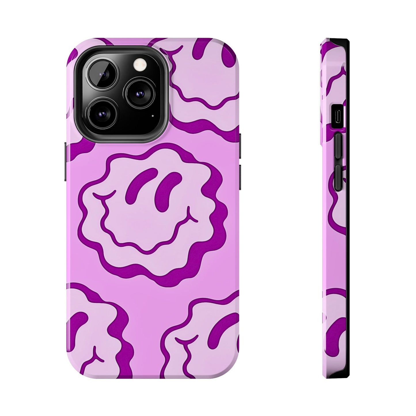 Waving Smile Preppy Pinky Tough Phone Case | Aesthetic