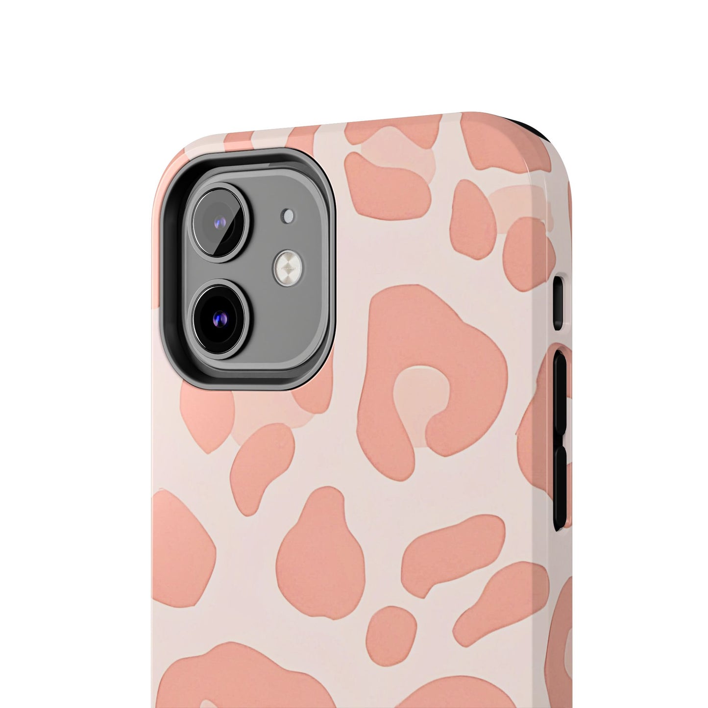 Funda resistente para teléfono con estampado de leopardo rosa preppy | Estética