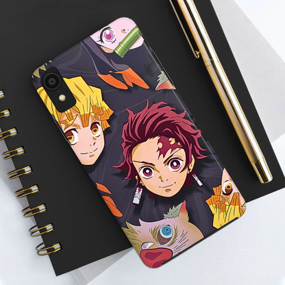 Demon Slayer Gang Tough Phone Case | Anime - Demon Slayer