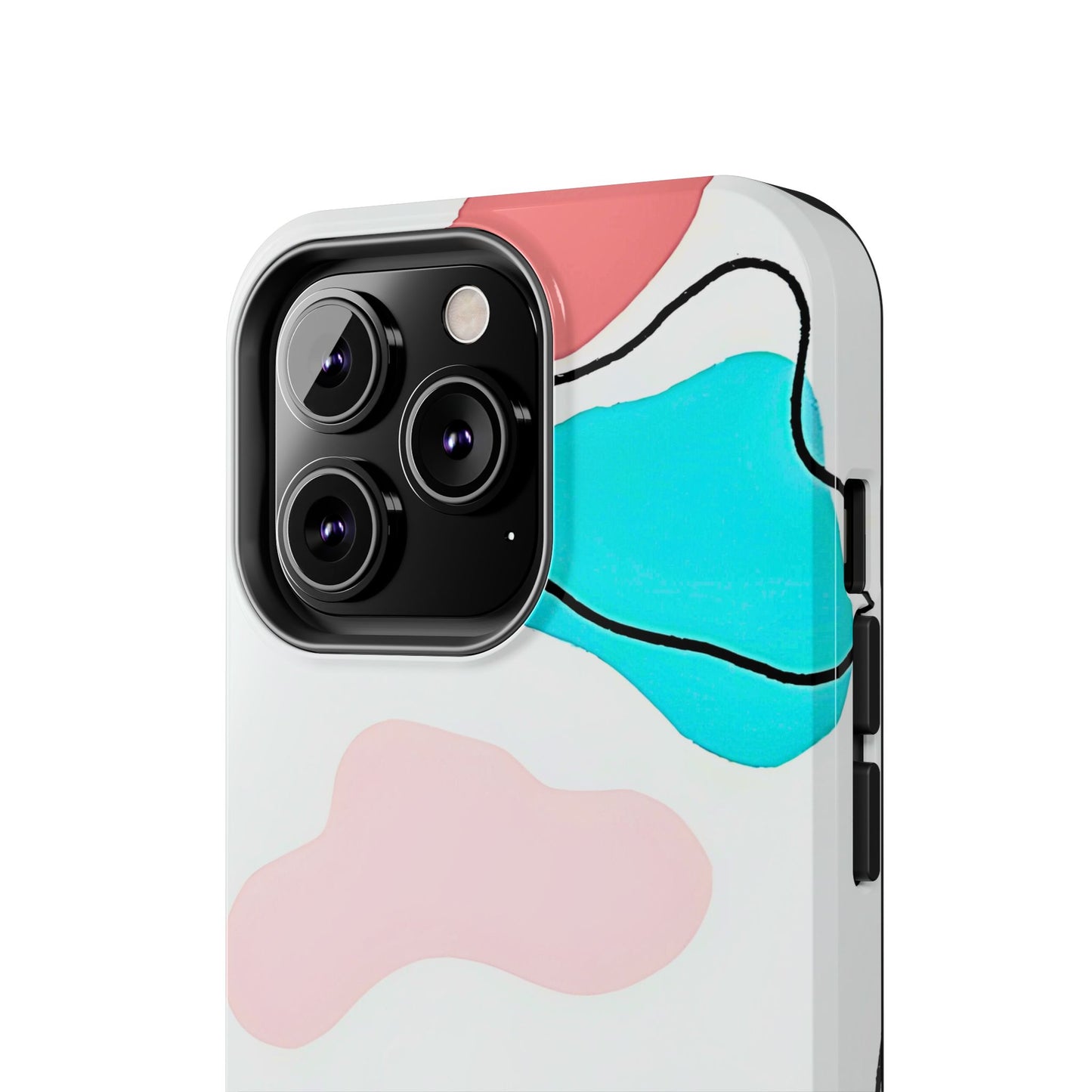 Abstract Shapes Preppy Pastel Style (Version 1) Tough Phone Case | Aesthetic