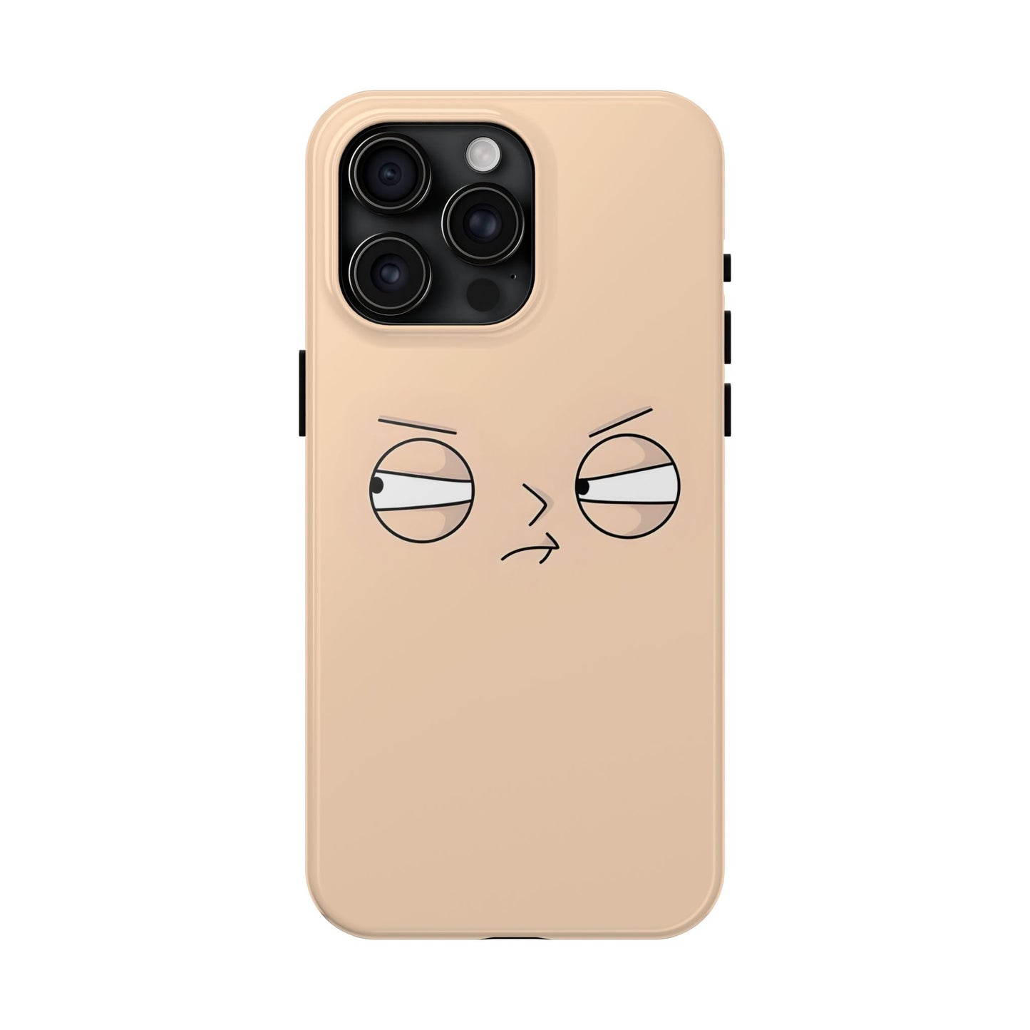 Family Guy Stewie Suspicious Eyes Look Tough Phone Case | Cartoons