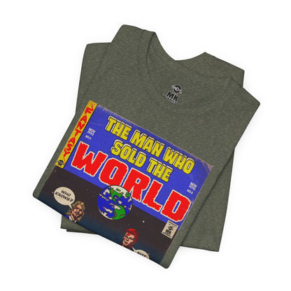 Bowie & Cobain - The Man Who Sold the World - Unisex Jersey Short Sleeve Tee