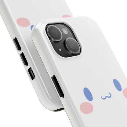 Sanrio Cinnamoroll Cute Face Pastel Kawaii Minimal Tough Phone Case | Cartoons