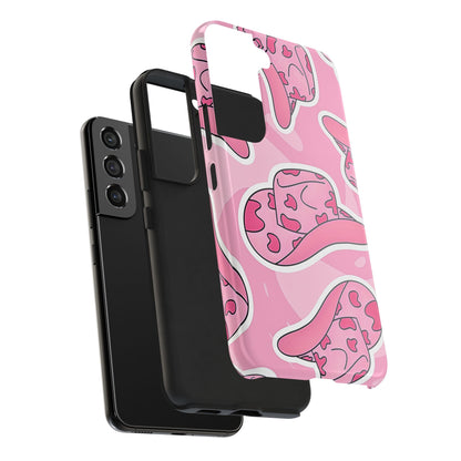 Pink Cowboy Hat Preppy Tough Phone Case | Aesthetic