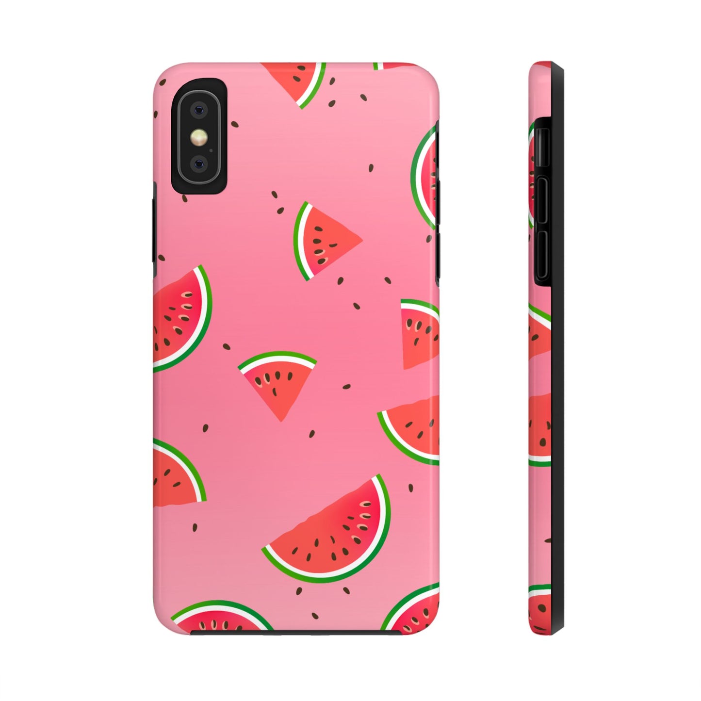 Pink and Red Gradient Watermelon Tough Phone Case | Food