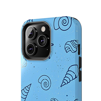 Funda resistente para teléfono Shells azul claro | Estética