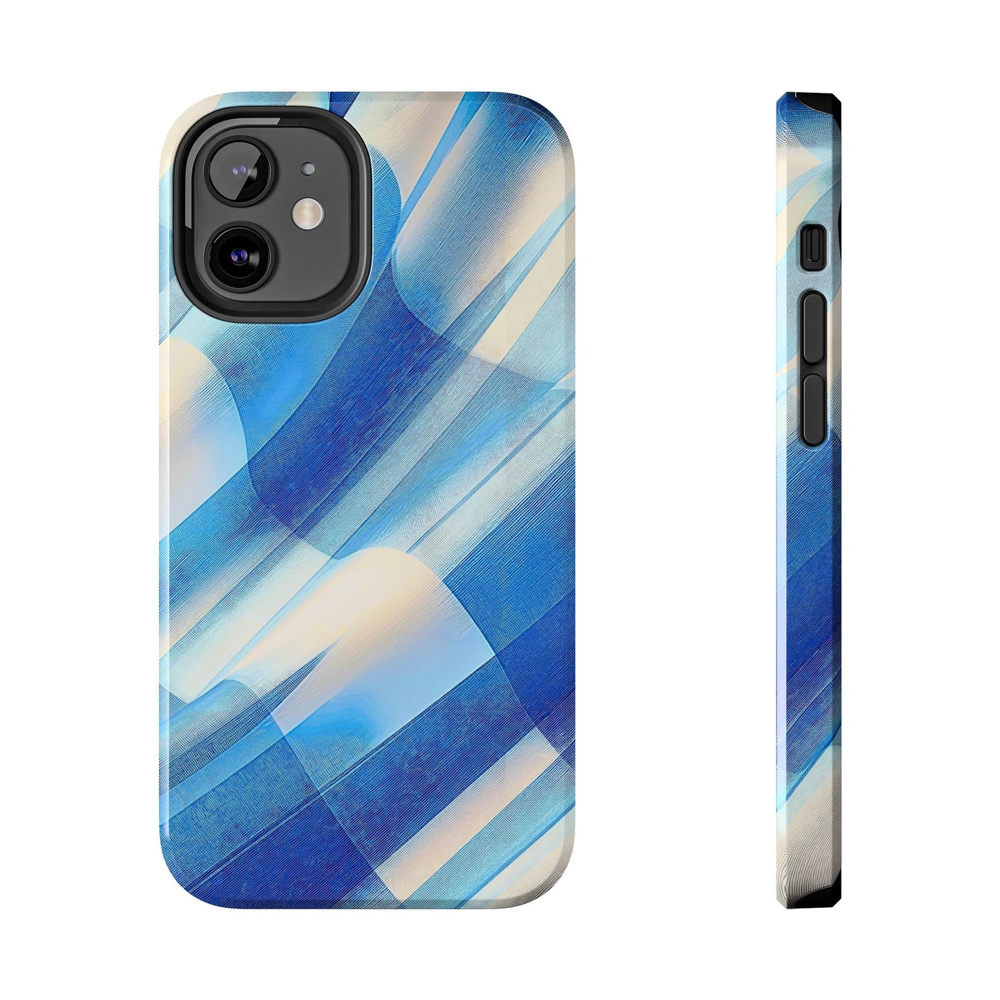 Pastel Plaid Pattern Clean Tough Phone Case | Aesthetic