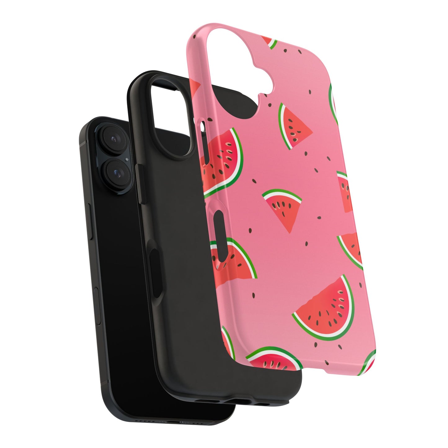 Pink and Red Gradient Watermelon Tough Phone Case | Food